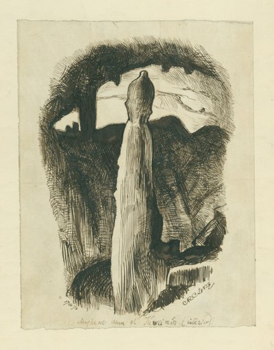 Mogharet Umm el Juweimin, 1873 by Claude Conder